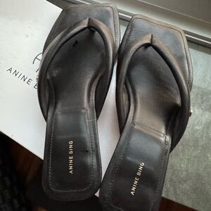 Anine Bing Black Women's Sandals